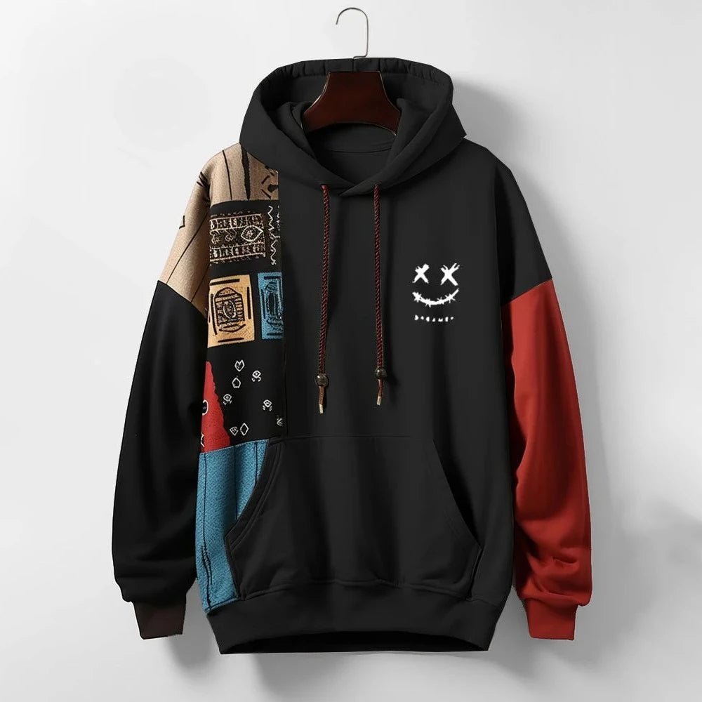 Kacob | Men's Contrast Classic Hoodie