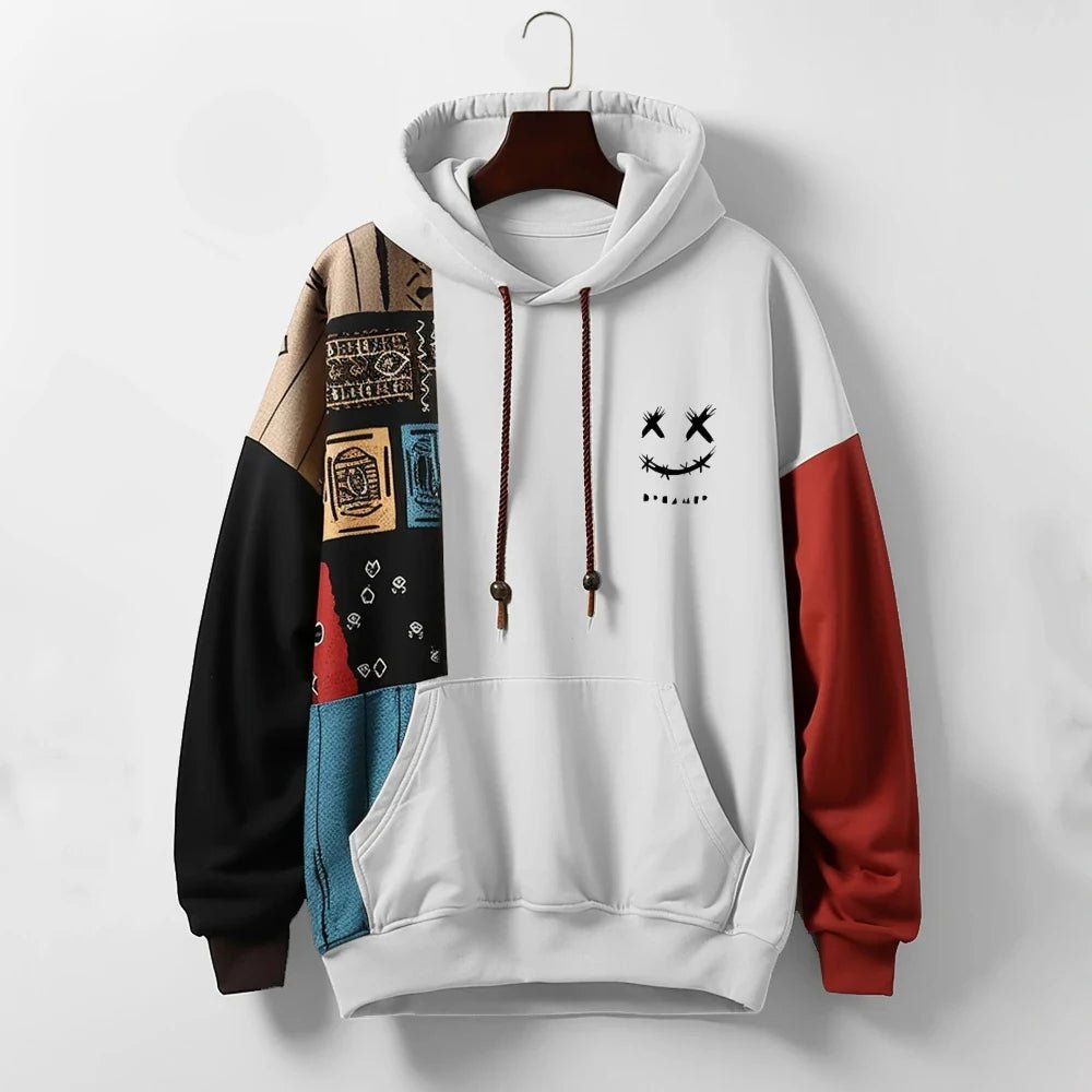 Kacob | Men's Contrast Classic Hoodie