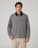 Kacob | Men's Contrast Collar Barn Jacket