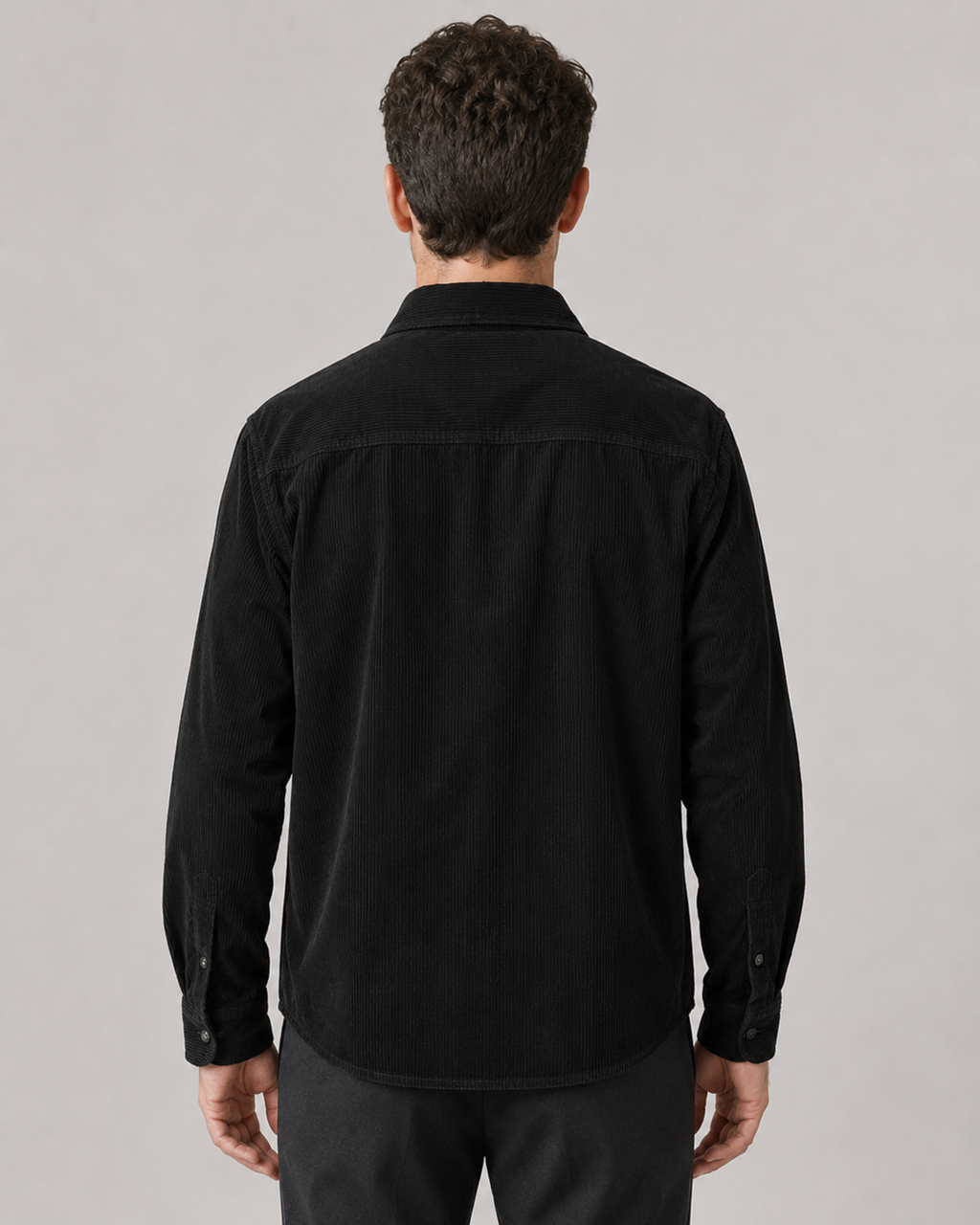 Kacob | Men's Corduroy Button-Up Overshirt