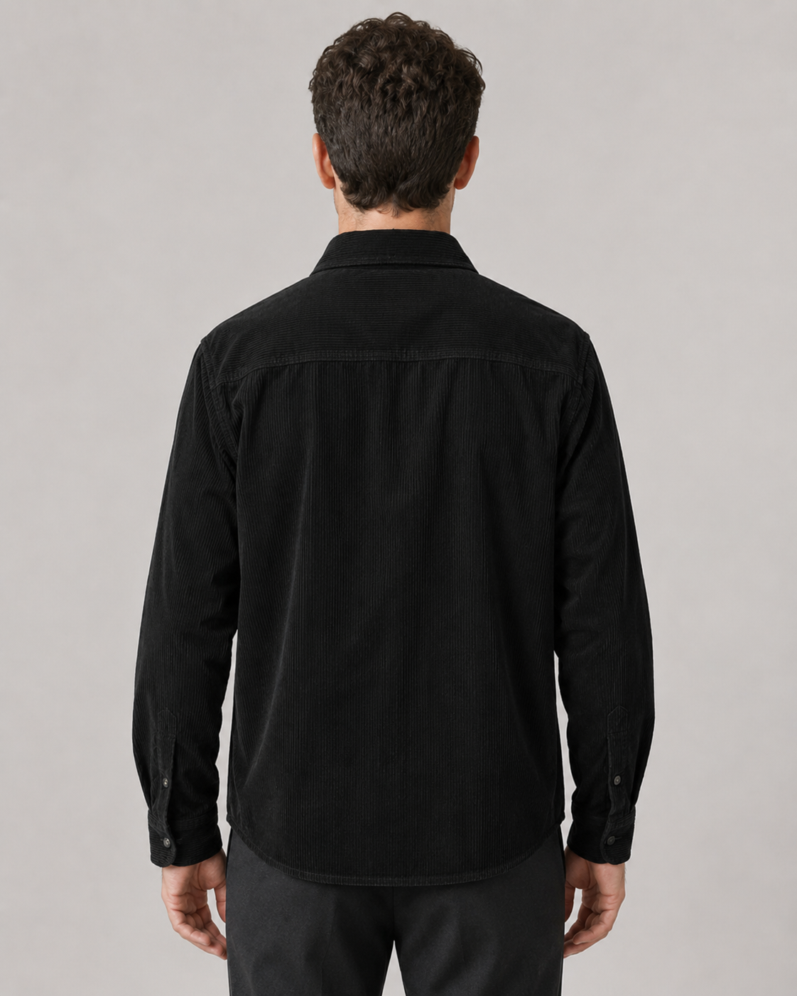 Kacob | Men's Corduroy Button-Up Overshirt