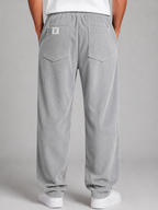 Kacob | Men's Corduroy Drawstring Wide Leg Trousers