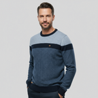 Kacob | Men's Crew Neck Tailored Jumper