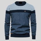 Kacob | Men's Crew Neck Tailored Jumper