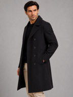 Kacob | Men's Double-Breasted Tailored Winter Coat
