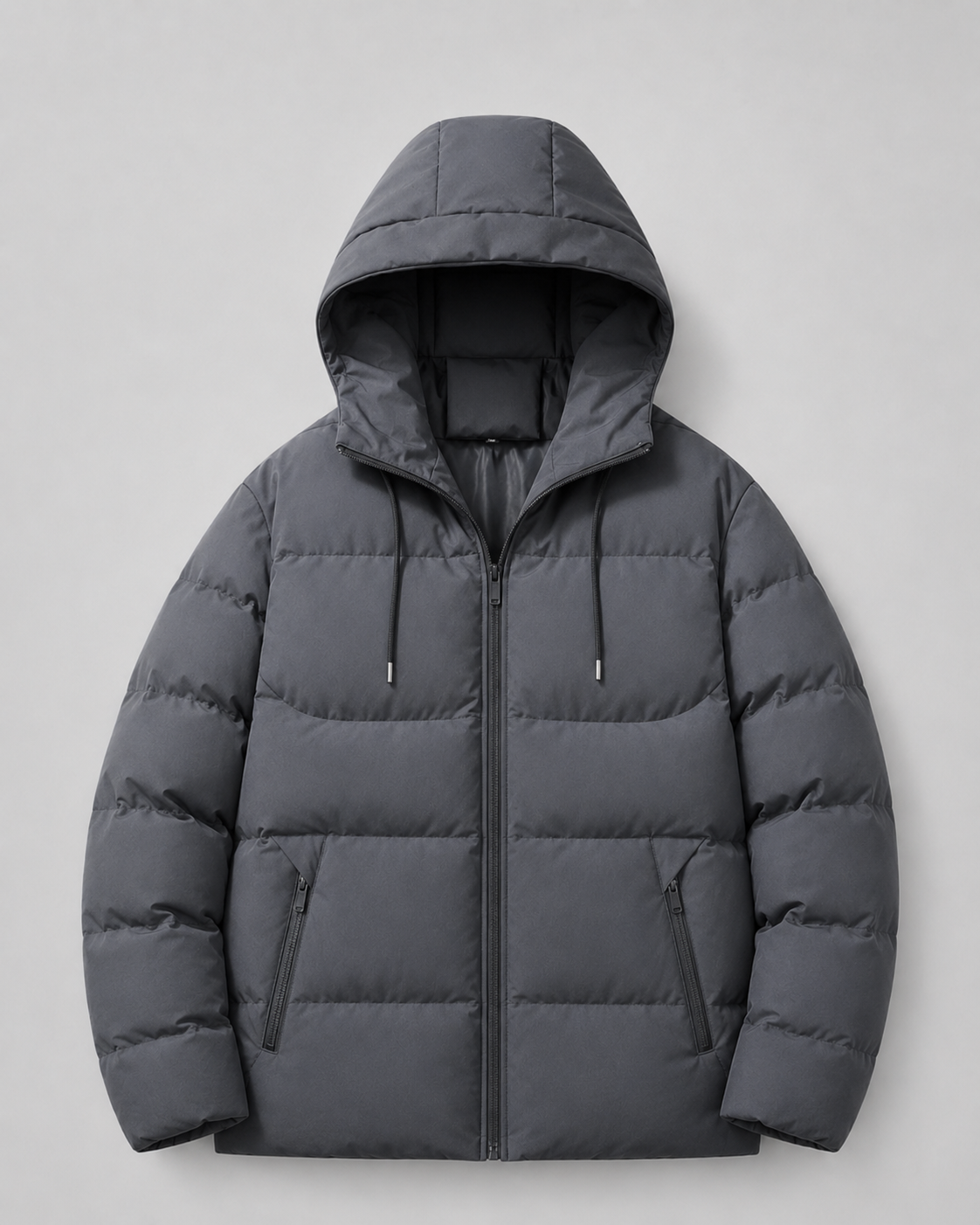 Kacob | Men's Drawstring Hood Puffer Jacket