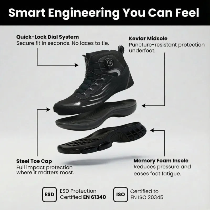 Kacob | Men's Everyday Work Boots