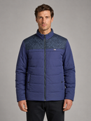 Kacob | Men's Fleece Lined High Collar Padded Jacket