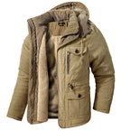 Kacob | Men's Fleece Zip Winter Parka