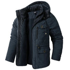 Kacob | Men's Fleece Zip Winter Parka
