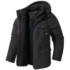 Kacob | Men's Fleece Zip Winter Parka