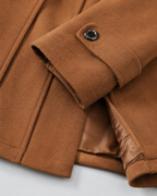 Kacob | Men's Funnel Neck Wool-Blend Coat