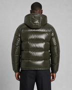 Kacob | Men's Glossy Hooded Puffer Jacket