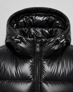 Kacob | Men's Glossy Hooded Puffer Jacket