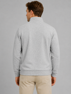Kacob | Men's Half-Zip High Neck Sweatshirt