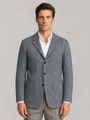 Kacob | Men's Herringbone Smart Casual Blazer