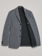 Kacob | Men's Herringbone Smart Casual Blazer
