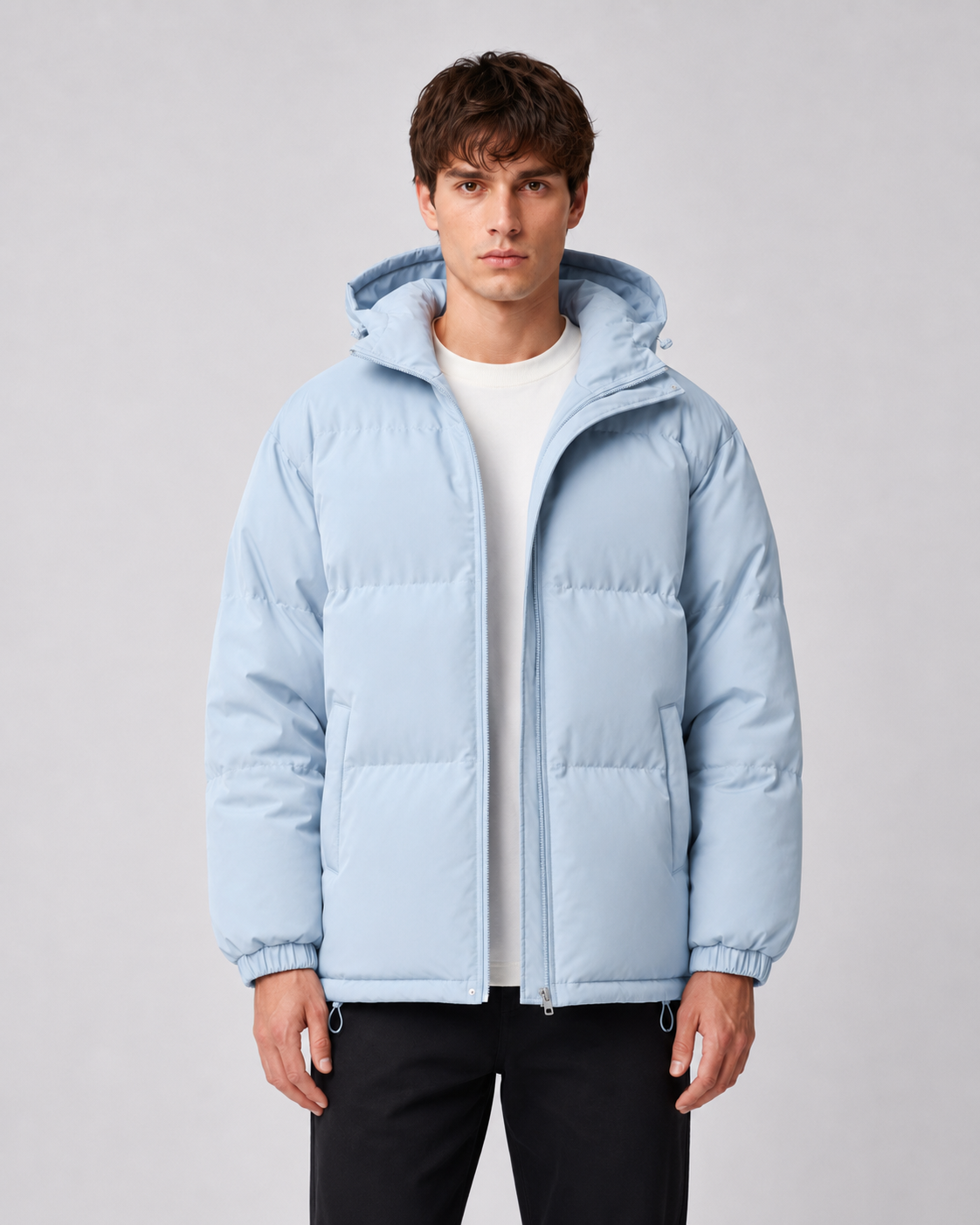 Kacob | Men's High Neck Winter Puffer Jacket