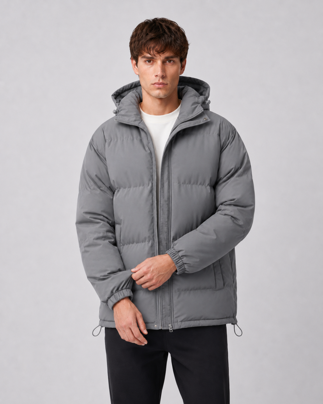 Kacob | Men's High Neck Winter Puffer Jacket