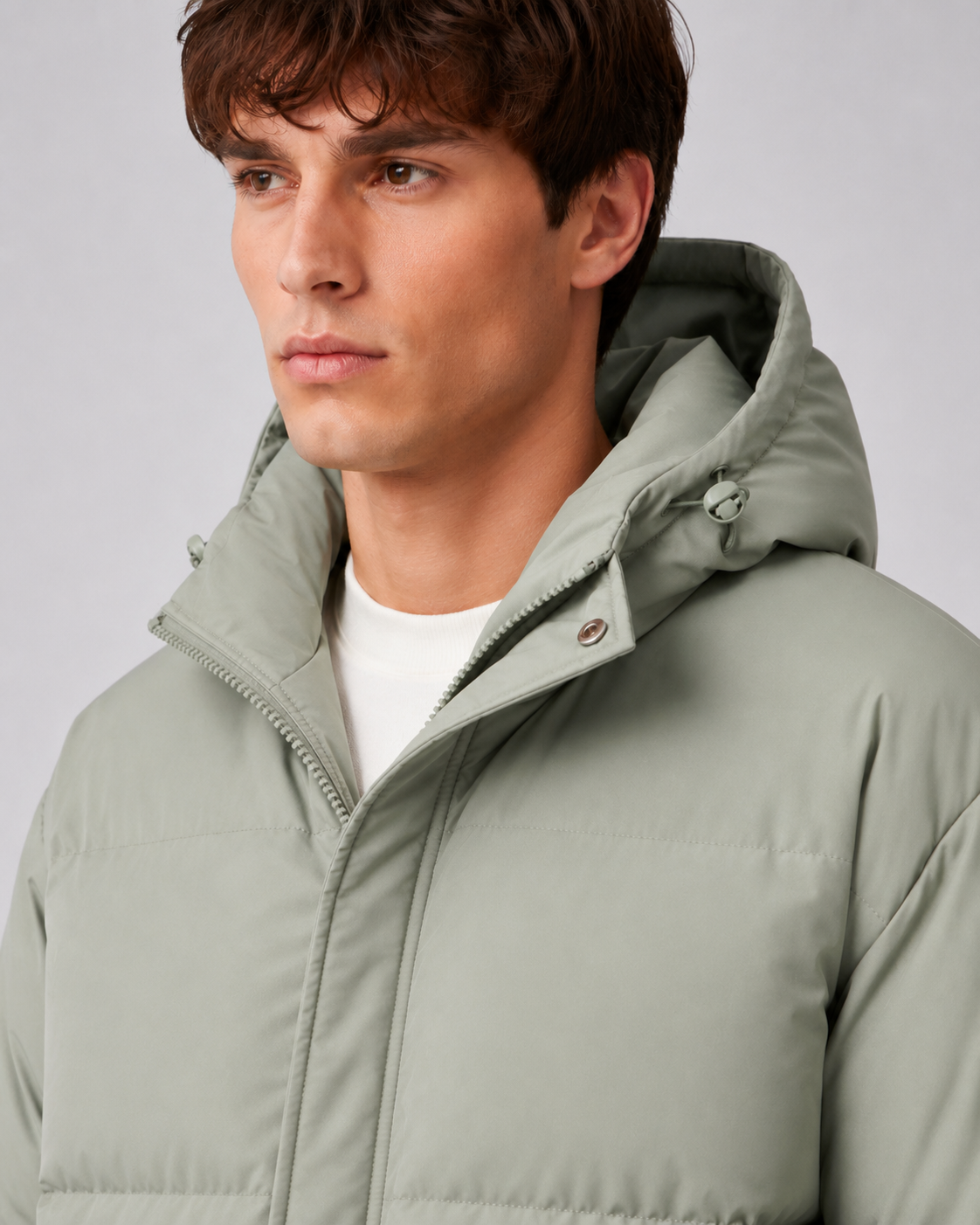 Kacob | Men's High Neck Winter Puffer Jacket