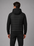 Kacob | Men's Hooded Quilted Zip-Through Jacket