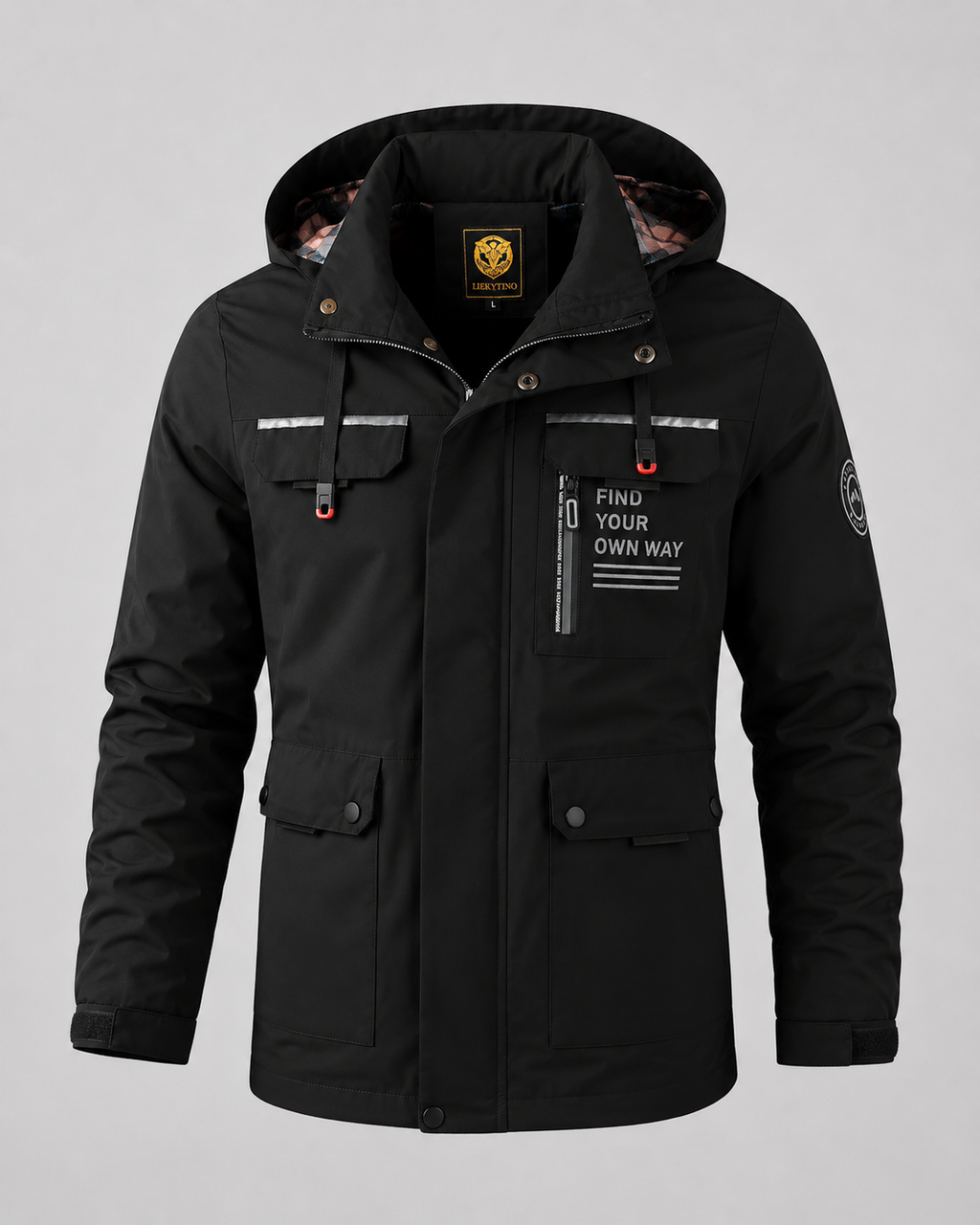 Kacob | Men's Hooded Utility Winter Parka