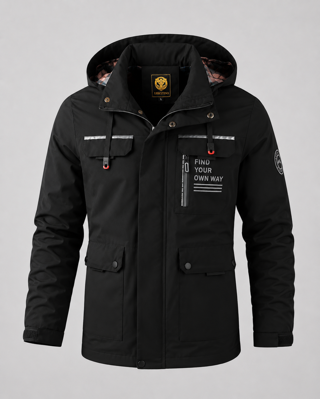 Kacob | Men's Hooded Utility Winter Parka