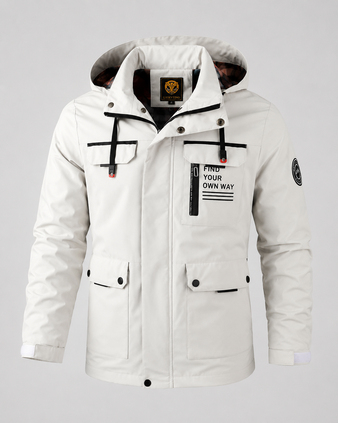 Kacob | Men's Hooded Utility Winter Parka