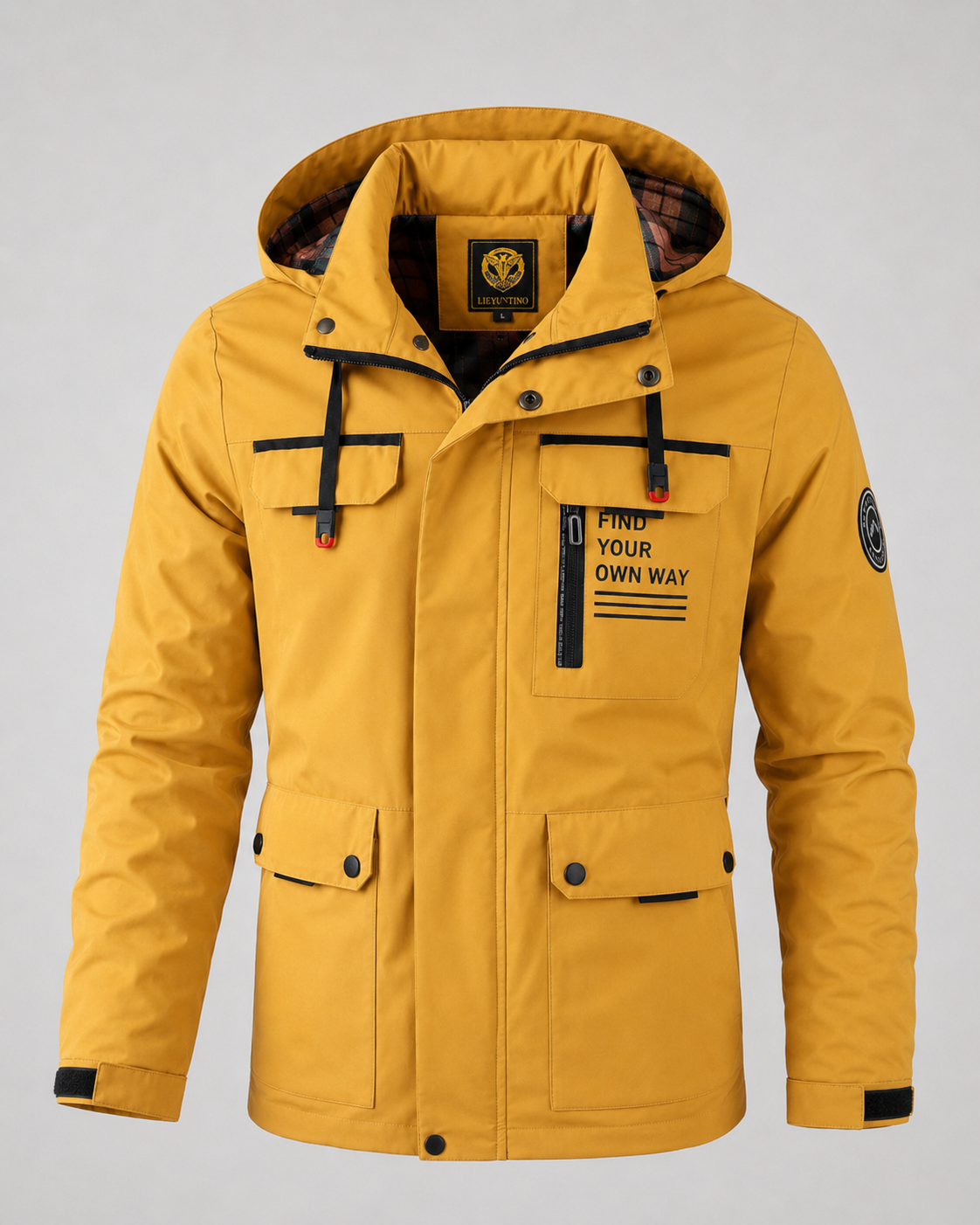 Kacob | Men's Hooded Utility Winter Parka