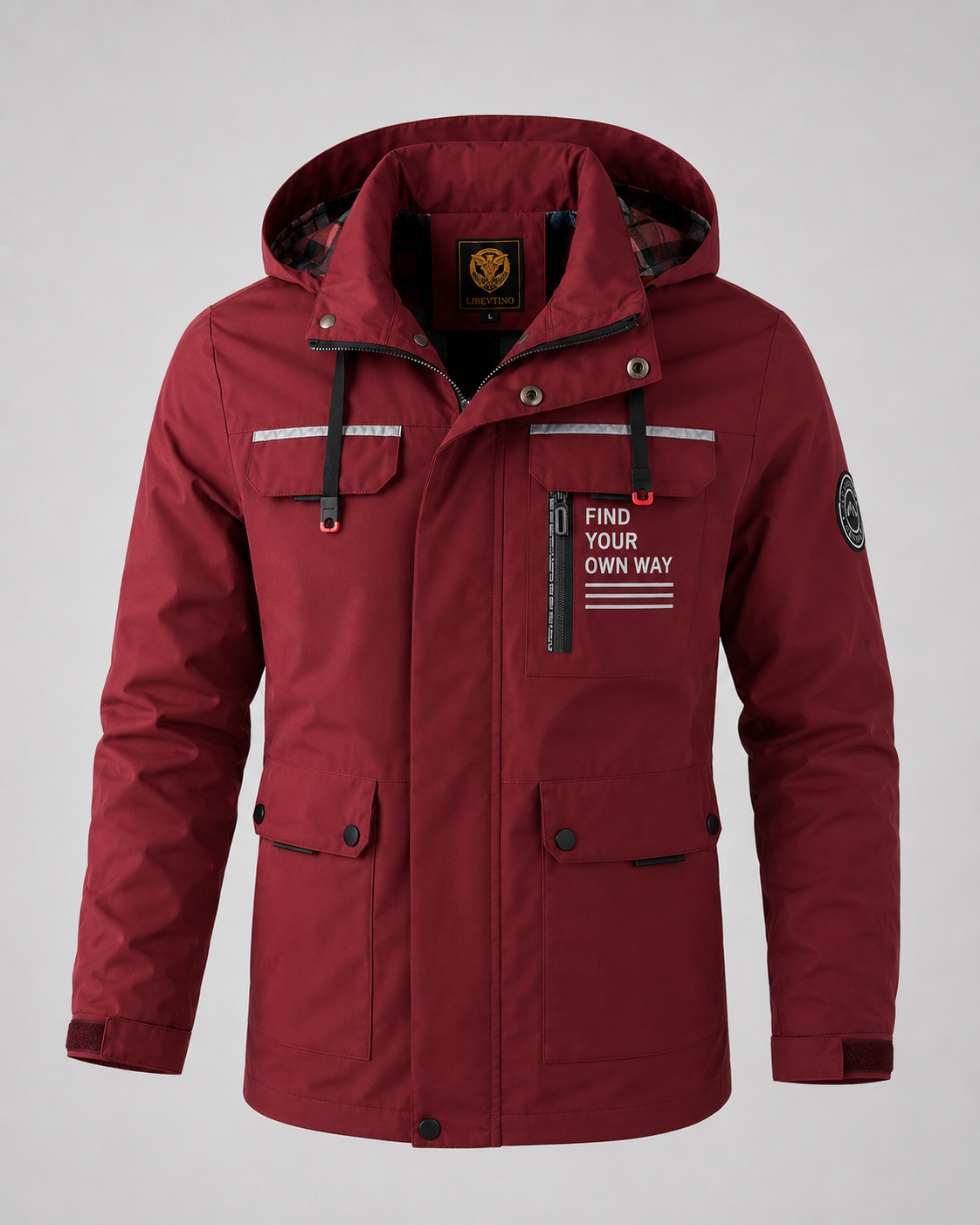 Kacob | Men's Hooded Utility Winter Parka