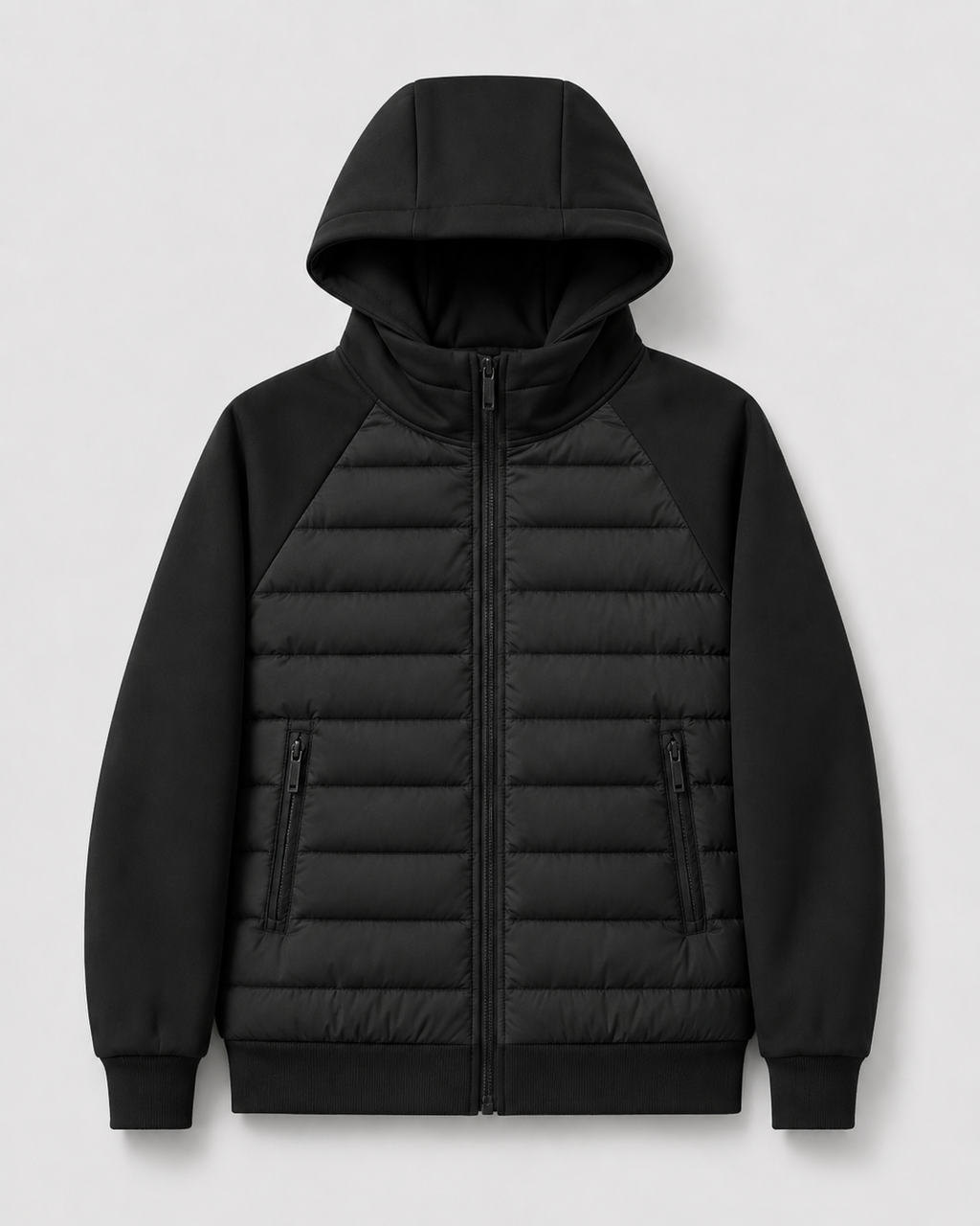 Kacob | Men's Hybrid Hooded Padded Jacket