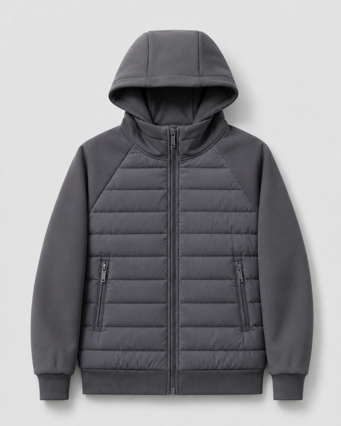 Kacob | Men's Hybrid Hooded Padded Jacket