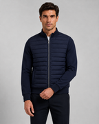 Kacob | Men's Hybrid Quilted Knit Sleeve Jacket