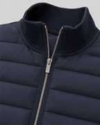 Kacob | Men's Hybrid Quilted Knit Sleeve Jacket