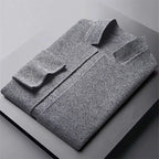 Kacob | Men's Knitted Textured Tailored Cardigan