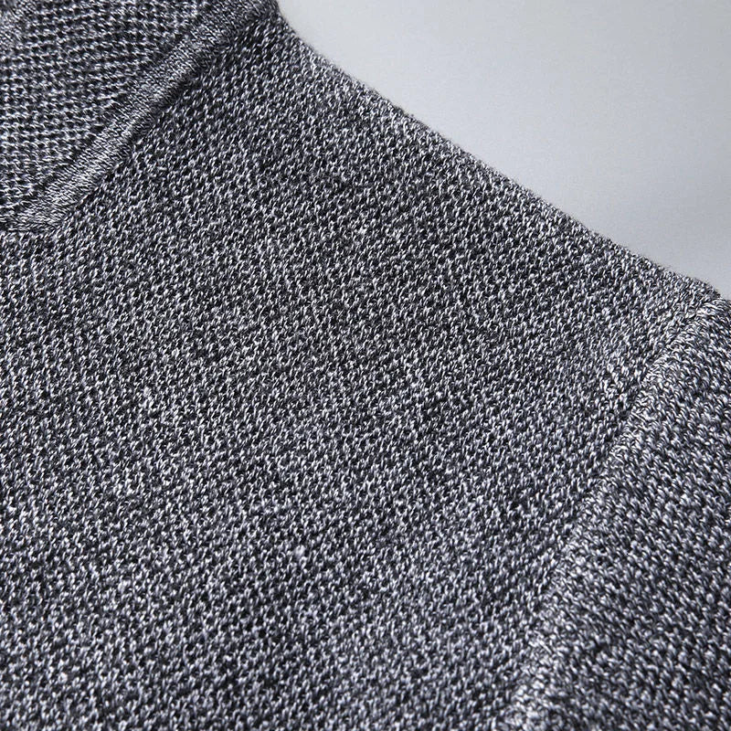 Kacob | Men's Knitted Textured Tailored Cardigan