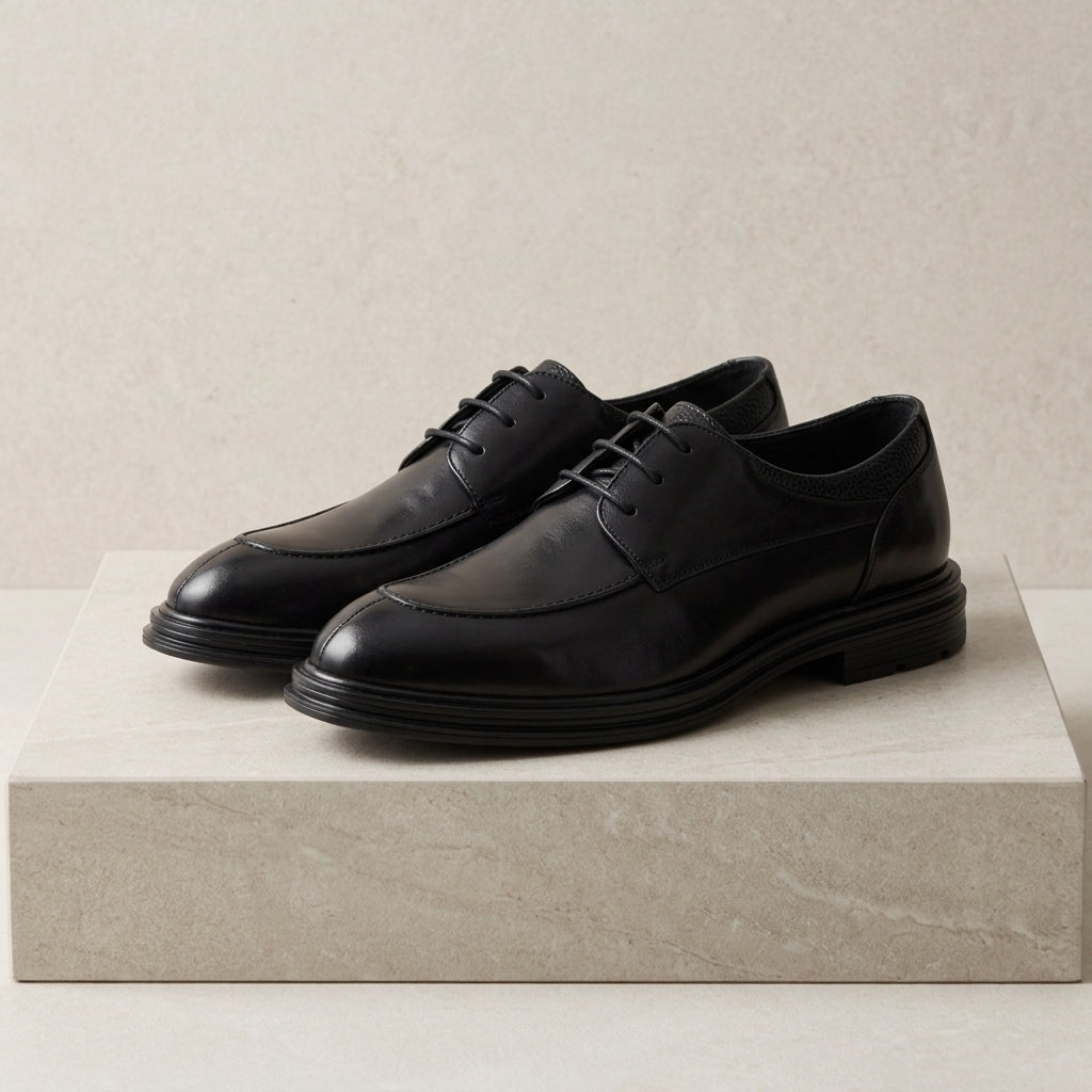 Kacob | Men's Leather Classic Brogue Shoes