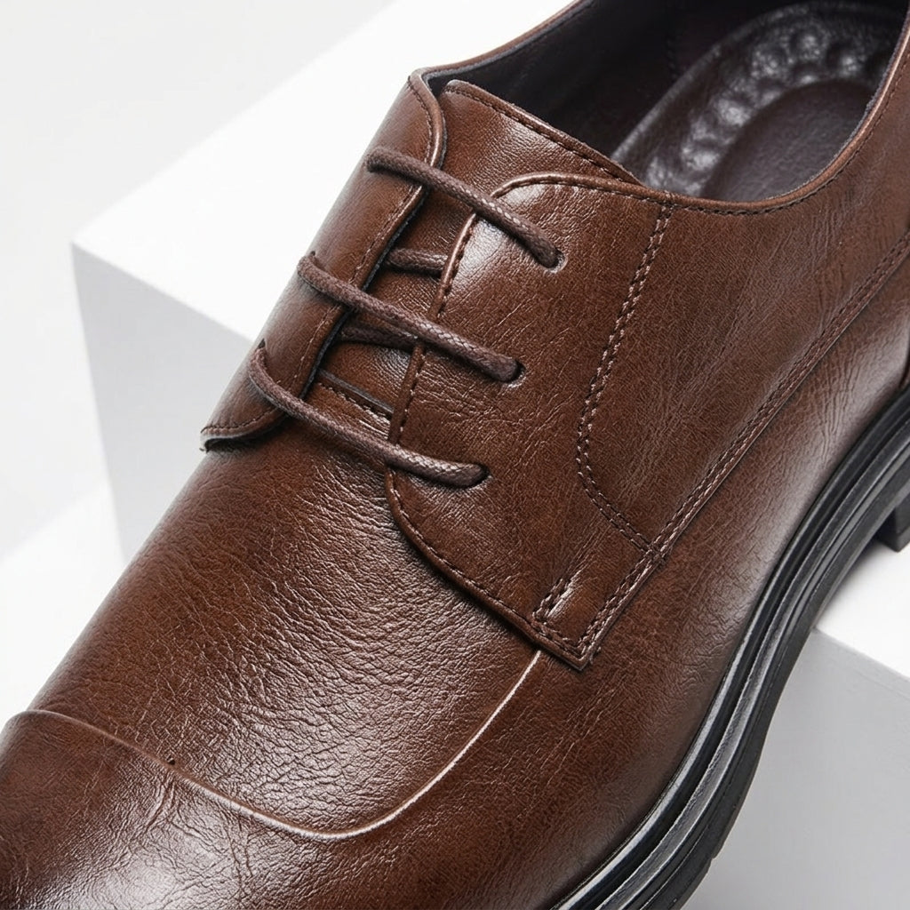 Kacob | Men's Leather Classic Brogue Shoes
