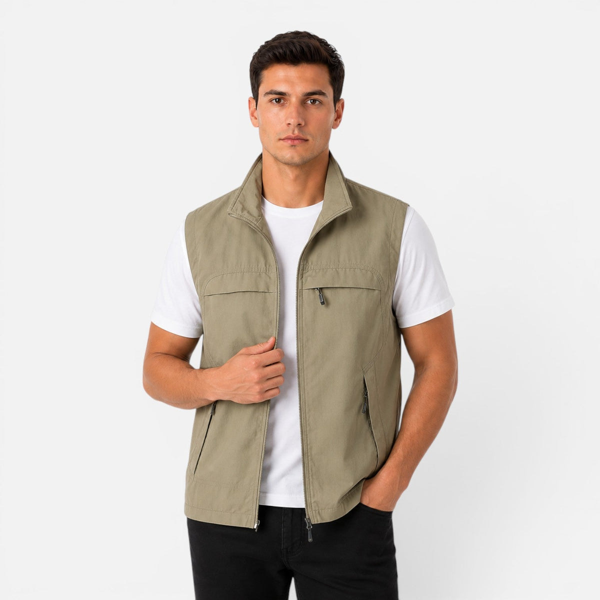 Kacob | Men's Lightweight Zip Gilet