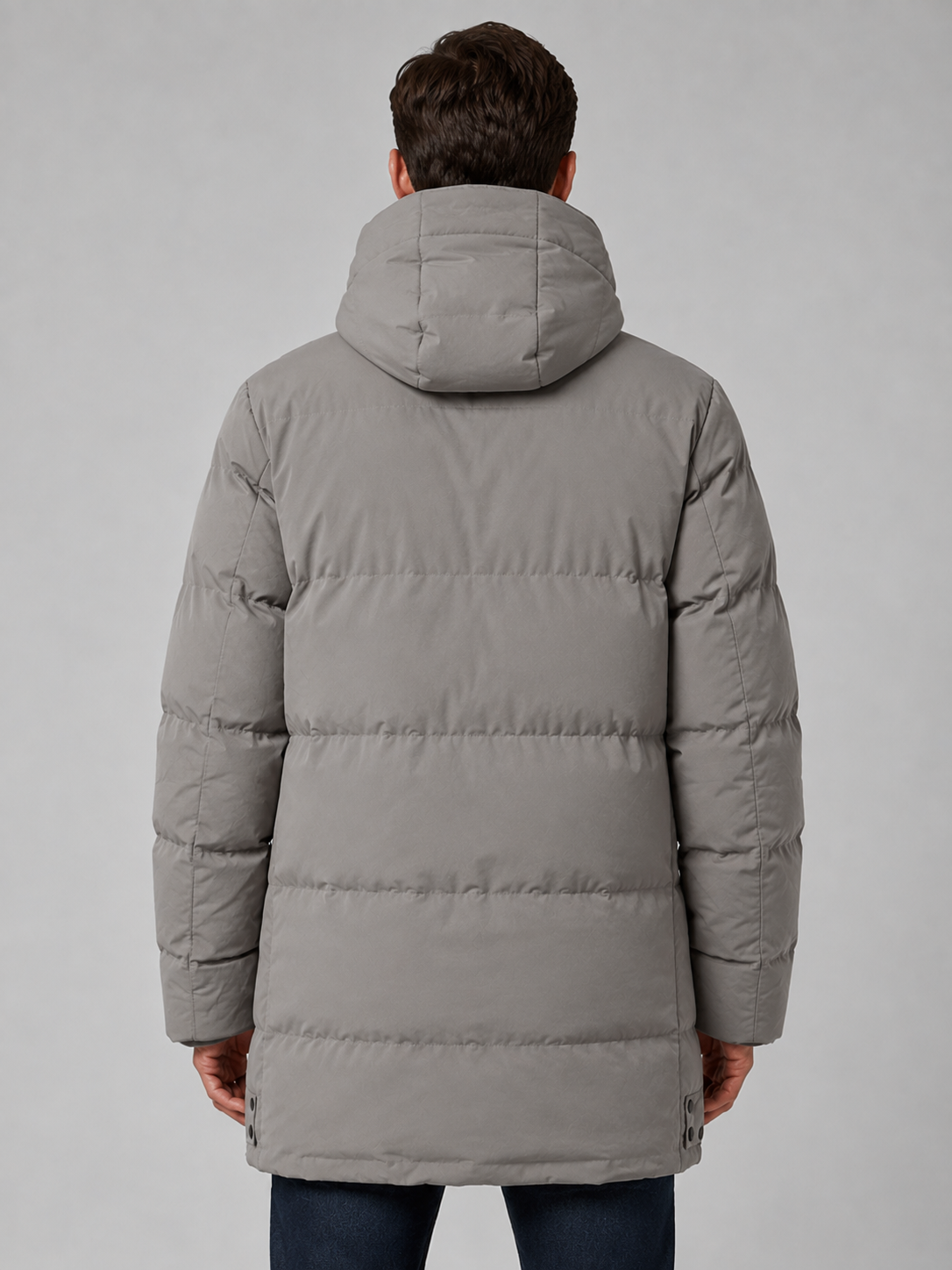 Kacob | Men's Longline Hooded Padded Parka