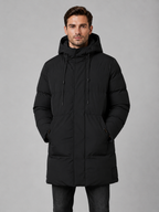 Kacob | Men's Longline Hooded Padded Parka