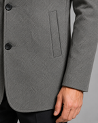Kacob | Men's Mandarin Collar Blazer