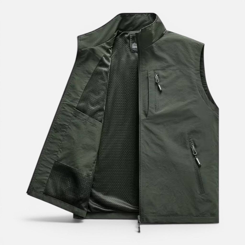Kacob | Men's Multi-Pocket Utility Gilet