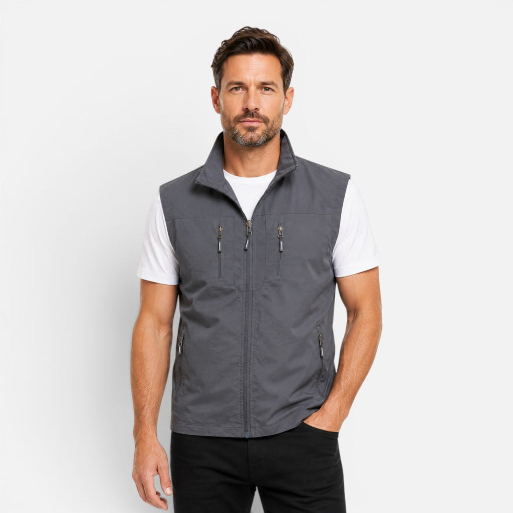 Kacob | Men's Multi-Pocket Utility Gilet