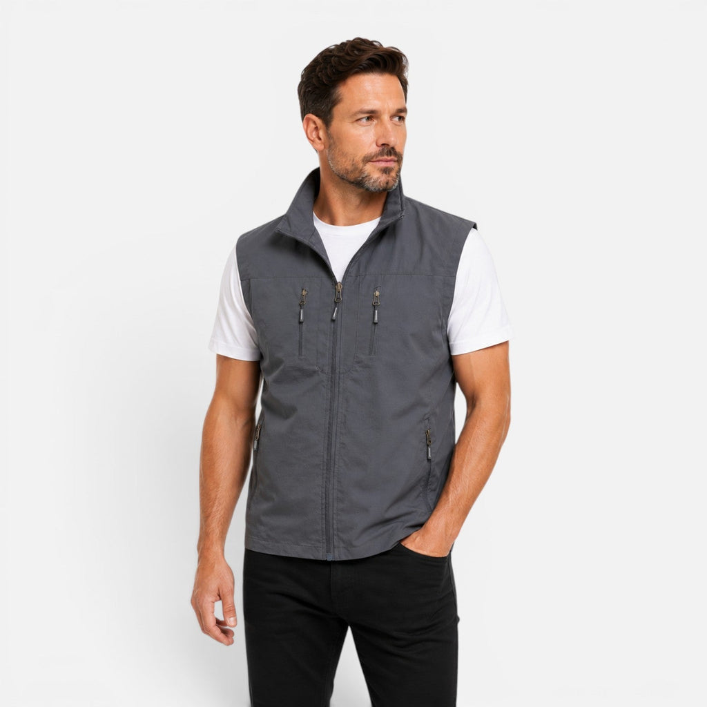 Kacob | Men's Multi-Pocket Utility Gilet