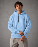 Kacob | Men's Oversized Front and Back Print Hoodie