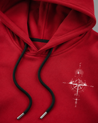 Kacob | Men's Oversized Front and Back Print Hoodie