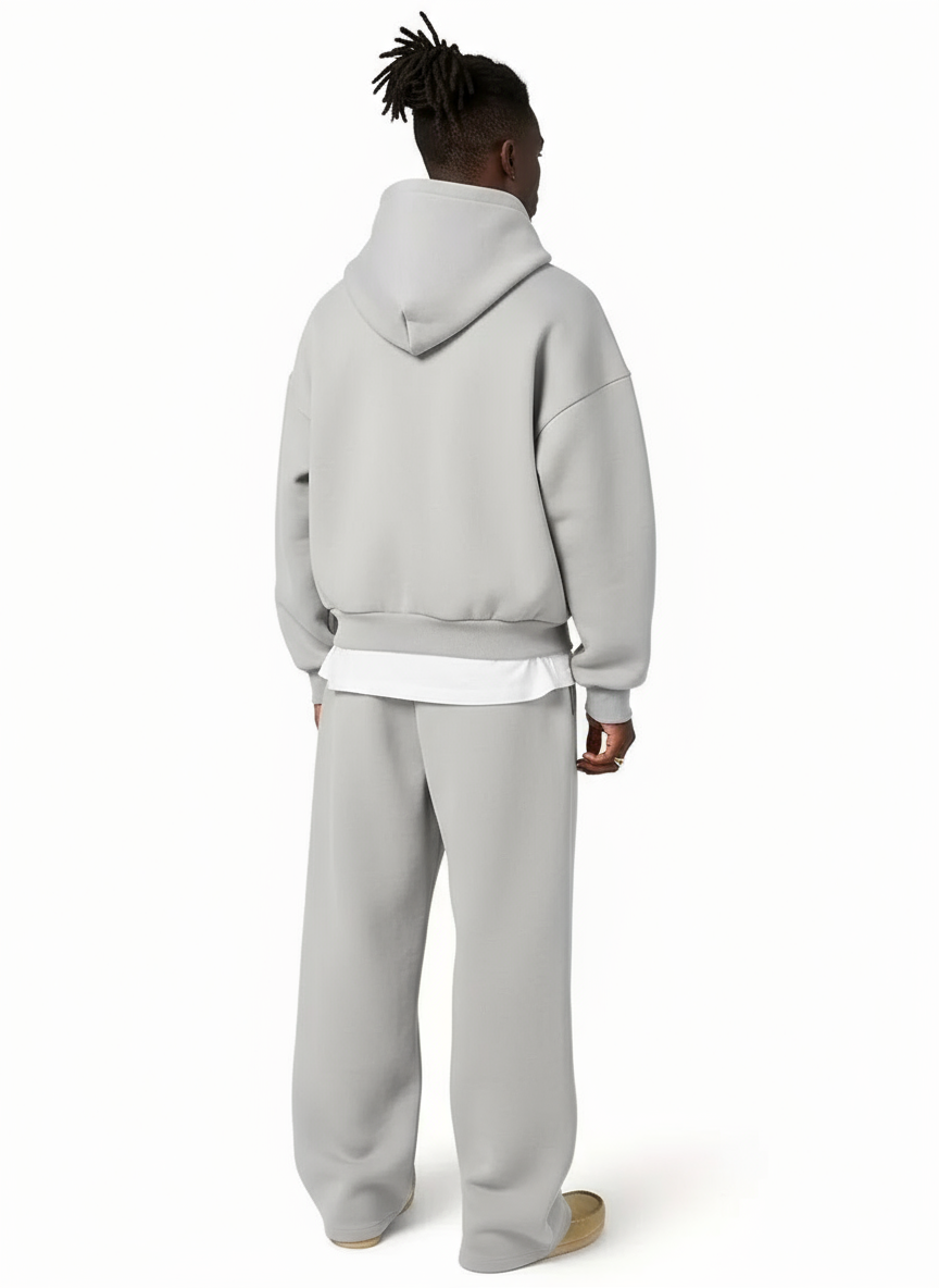 Men's Oversized Hoodie and Straight Leg Joggers Set