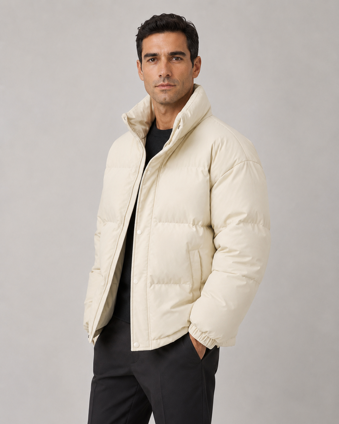 Kacob | Men's Oversized Winter Puffer Jacket