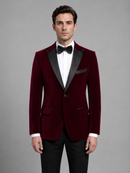 Kacob | Men's Peak Lapel Tuxedo Dinner Blazer